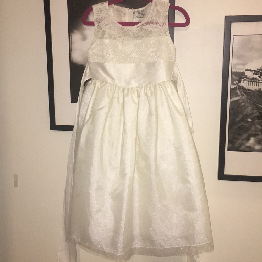 Ivory Flower Girl dress